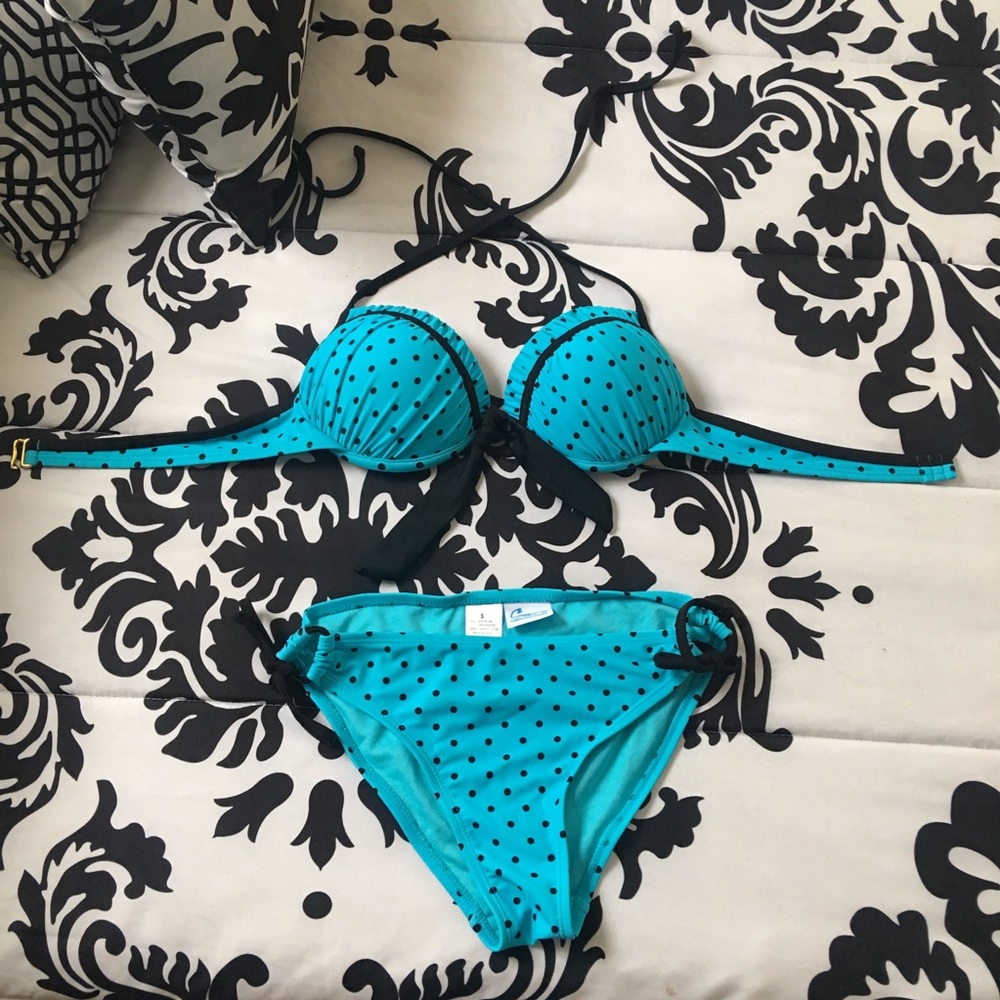Polka dot bikini